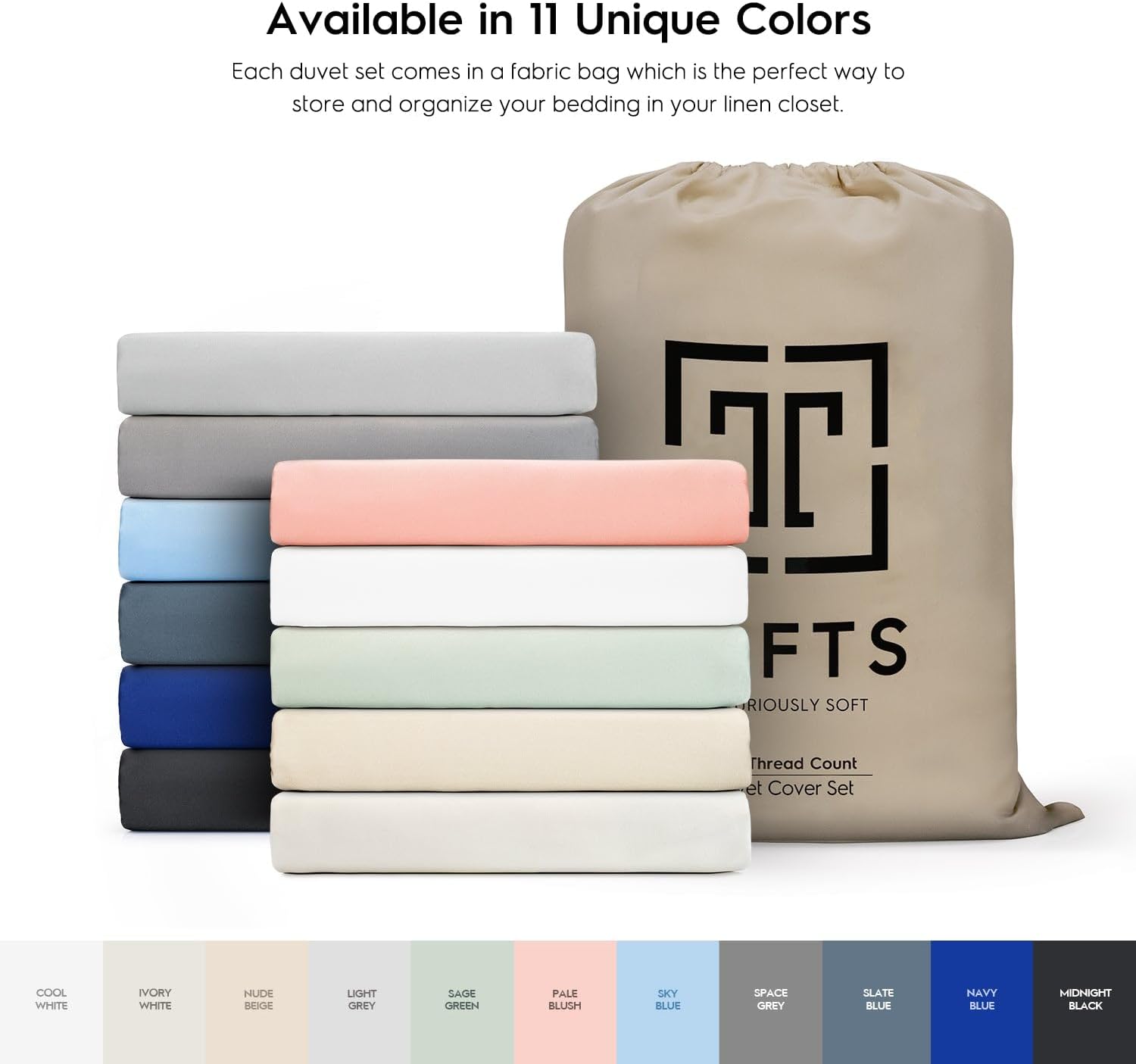 Tafts Cali-King Sheets Set, Pure 100% Viscose derived from Bamboo Bed Sheets Set, Luxuriously Soft, Silky, Cooling Sheets, Double Stitched, Lifetime Quality Promise (Beige)