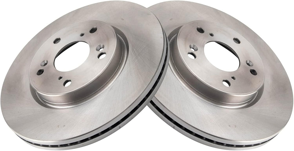 TRQ Front Brake Pad and Rotor Set Ceramic Compatible with 2016-2019 Honda HR-V