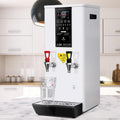 Water Cooler Dispenser Hot Cold & Cool Water Dispenser with LCD Display, Stainless Steel, 45L Commercial Hot Water Boiler for Office, Home, Living Room