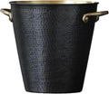 Ice Buckets for Parties, Retro Style Handmade Metal Insulated Ice Bucket Great For Home Bar Chilling Beer Champagne Wine Bottle(Small)