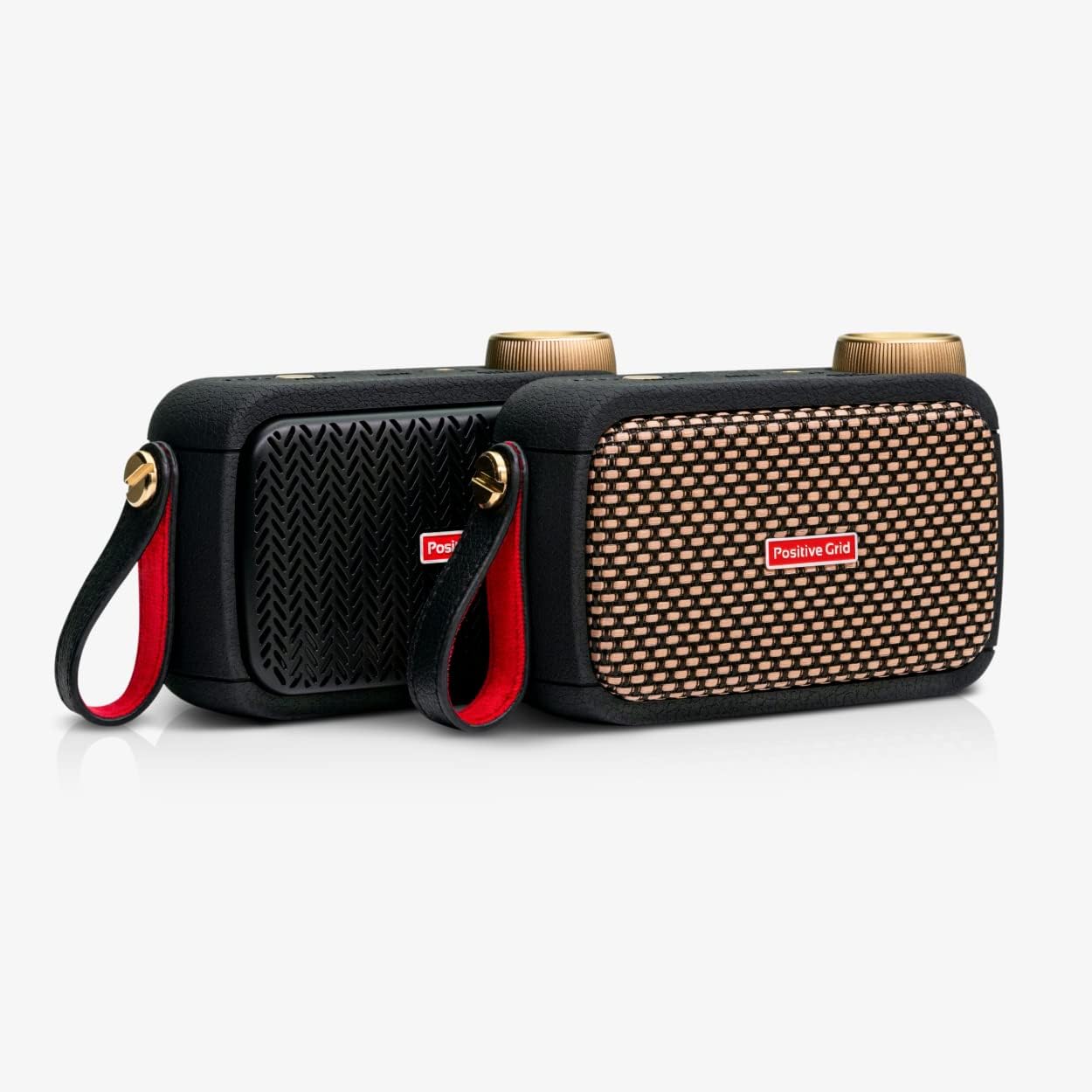 Positive Grid Spark GO + Carry Case Bundle – 5W Ultra-Portable Smart Guitar Amp & Bluetooth Speaker with Smart App for Electric Guitar, Acoustic or Bass