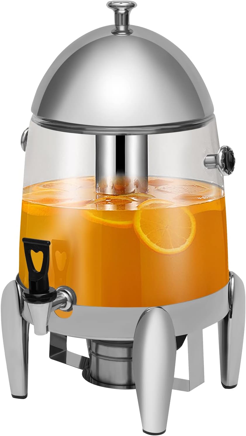 Hot Beverage Dispenser, 3.2 Gallon 12L Stainless Steel Coffee Urns Drink Dispenser for Hot & Cold Drinks, Hot Water Urn for Catering