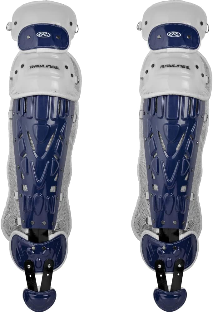Rawlings | Velo Catcher's Leg Guards | Baseball | Adult & Intermediate Sizing | Multiple Colors