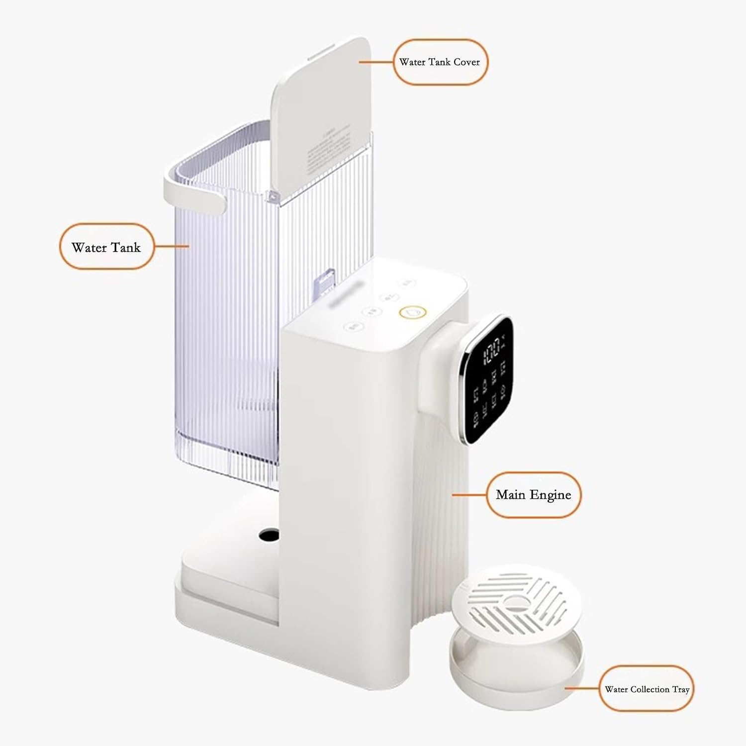 hot Water dispensers Household Small Desktop Water Dispenser Fully Automatic Pure Water Direct Drinking Machine Instant Heating Water Dispenser Instant hot Water Dispenser