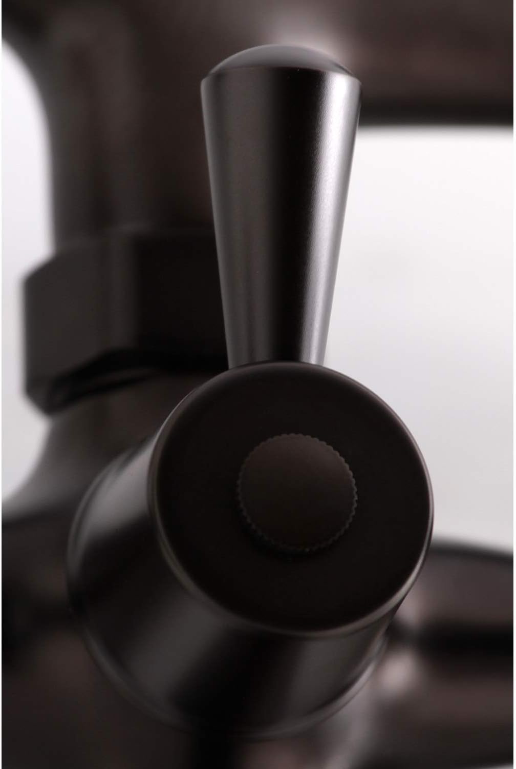 Kingston Brass KS266ORB Kingston Clawfoot Tub Faucet, 6-Inch Adjustable Center, Oil Rubbed Bronze, Oil-Rubbed Bronze