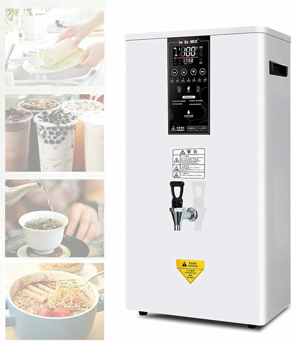 Commercial Hot Water Dispenser,80L/H Wall-Mounted Automatic Hot Water Pot,3000W Multifunctional Drinking Water Equipment for Restaurants,Coffee Shops,Bars