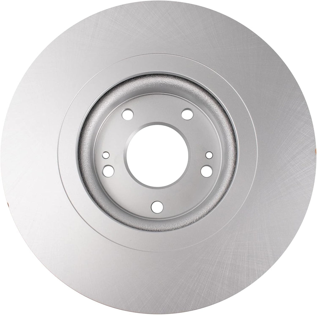 TRQ Front Brake Pad and Rotor Set Ceramic G Coated Vented Rotors Compatible with 2015-2021 Kia Sedona