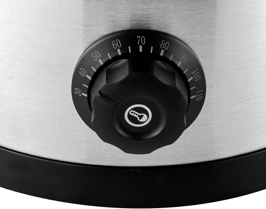 Commercial Coffee Urn & Hot Beverage Dispenser,25L Stainless Steel Large Capacity Hot Water Dispense with Anti-Dry Burn Protection Control Double-Layer Barrel Wall & Thermostable Design for Coffee Tea