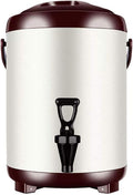Hot Beverage Dispenser, Commercial Hot Water Dispenser For Tea/Coffee, Insulated Barrel Coffee Urn Milk Tea Bucket(10L)
