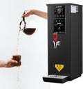 25L Commercial Instant Hot Water Boiler with Automatic Dispenser | 1000W Fast Heating, Energy-Saving, for Catering, Restaurants, Offices Black