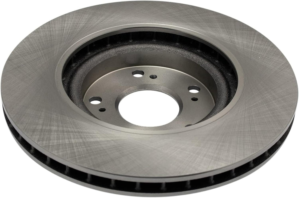TRQ Front Brake Pad and Rotor Set Ceramic Vented Rotors Compatible with 2006-2011 Honda Civic 2002-2006 Acura RSX