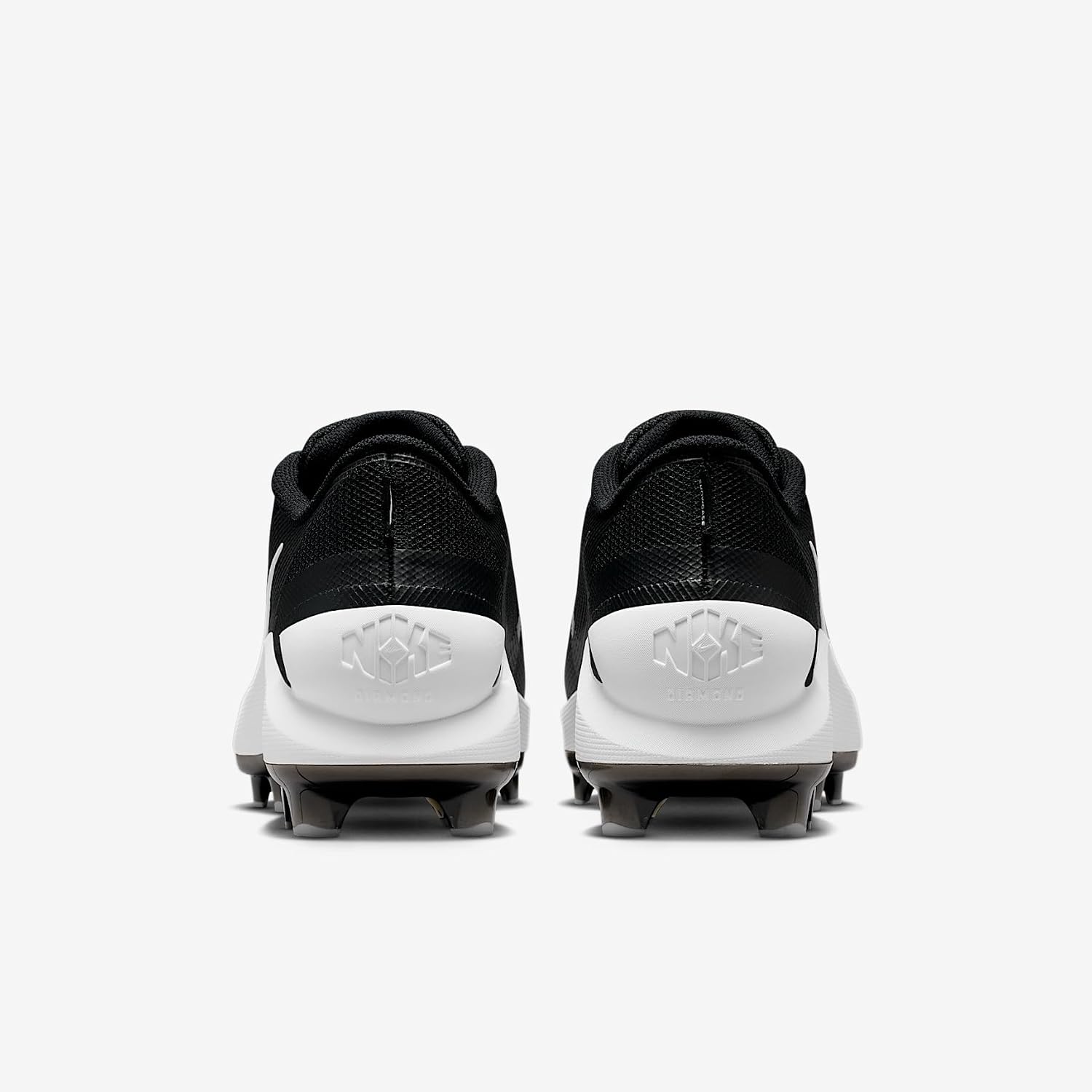 Nike Diamond Showcase MCS Baseball Cleats (Black/White)