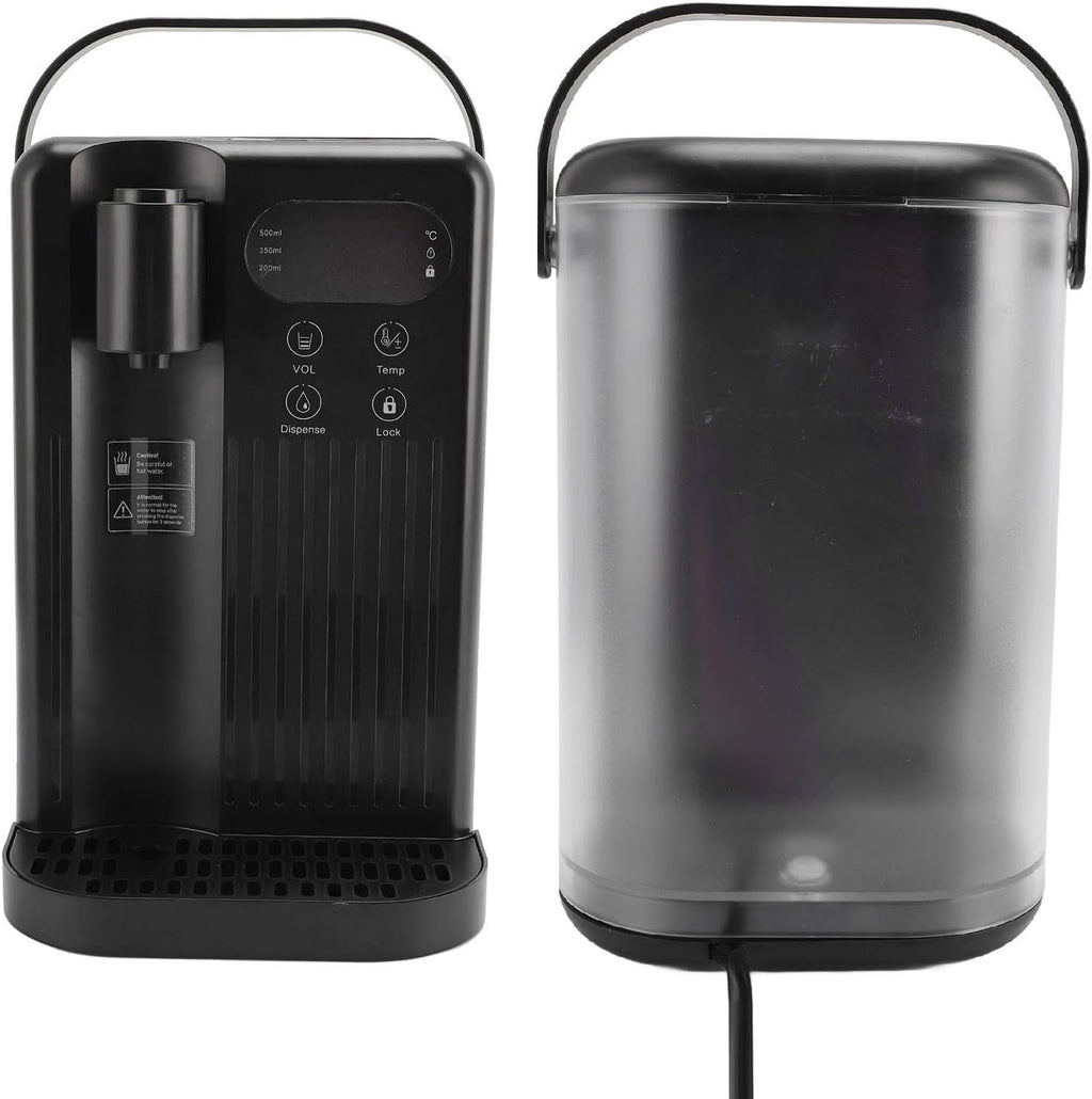 Water Boiler and Warmer, 3L Instant Hot Water Dispenser, 12 Adjustable Water Temperature Settings Countertop Water Boiler with Child Lock for Table Top (US)
