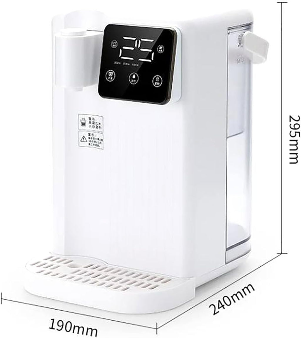 Instant Hot Water Dispenser, 3L Electric Hot Water Boiler with LED Night Light, 3 Water Volume Choices and 13 Stage Temperature Adjustment, 3 Seconds Quick Heating and Easy to Use, for Kitchen