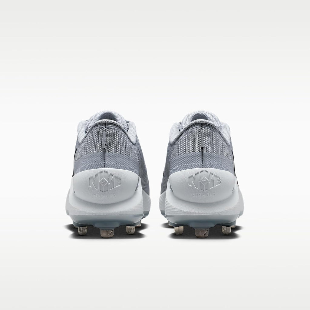 Nike Diamond Showcase MTL Baseball Cleats (Wolf Grey/White/Black)