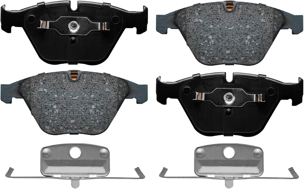 Detroit Axle - 312mm Front Brake Kit for 2008-2013 BMW 328i, 2009-2013 328i xDrive, 2013-2015 X1, 2008 328Xi, Disc Brake Rotors Ceramic Brake Pads Replacement : 12.28' inch Rotor