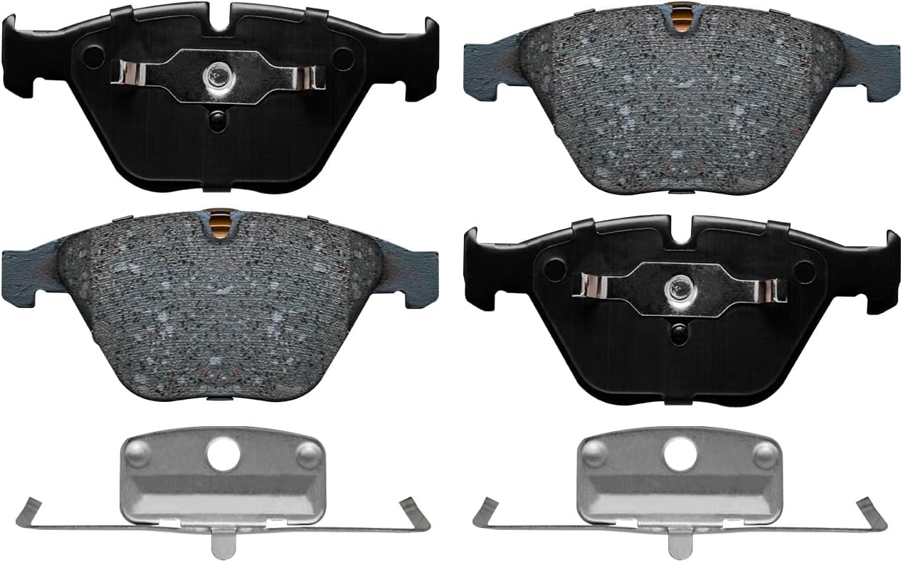 Detroit Axle - 312mm Front Brake Kit for 2008-2013 BMW 328i, 2009-2013 328i xDrive, 2013-2015 X1, 2008 328Xi, Disc Brake Rotors Ceramic Brake Pads Replacement : 12.28' inch Rotor