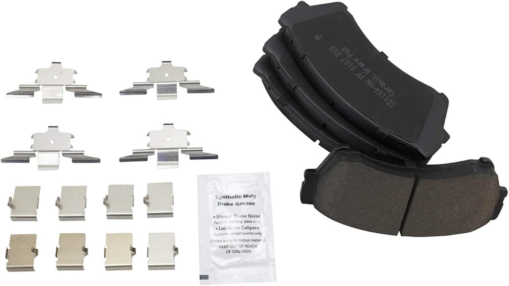TRQ Front Brake Pad and Rotor Set Ceramic Vented Rotors Calipers Compatible with 2006-2012 Ford Fusion 2007-2012 Lincoln MKZ 2006 Zephyr 2006-2011 Mercury Milan