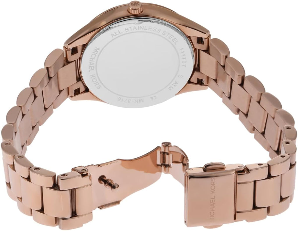 Michael Kors Lauryn Women's Watch, Stainless Steel Bracelet Watch for Women
