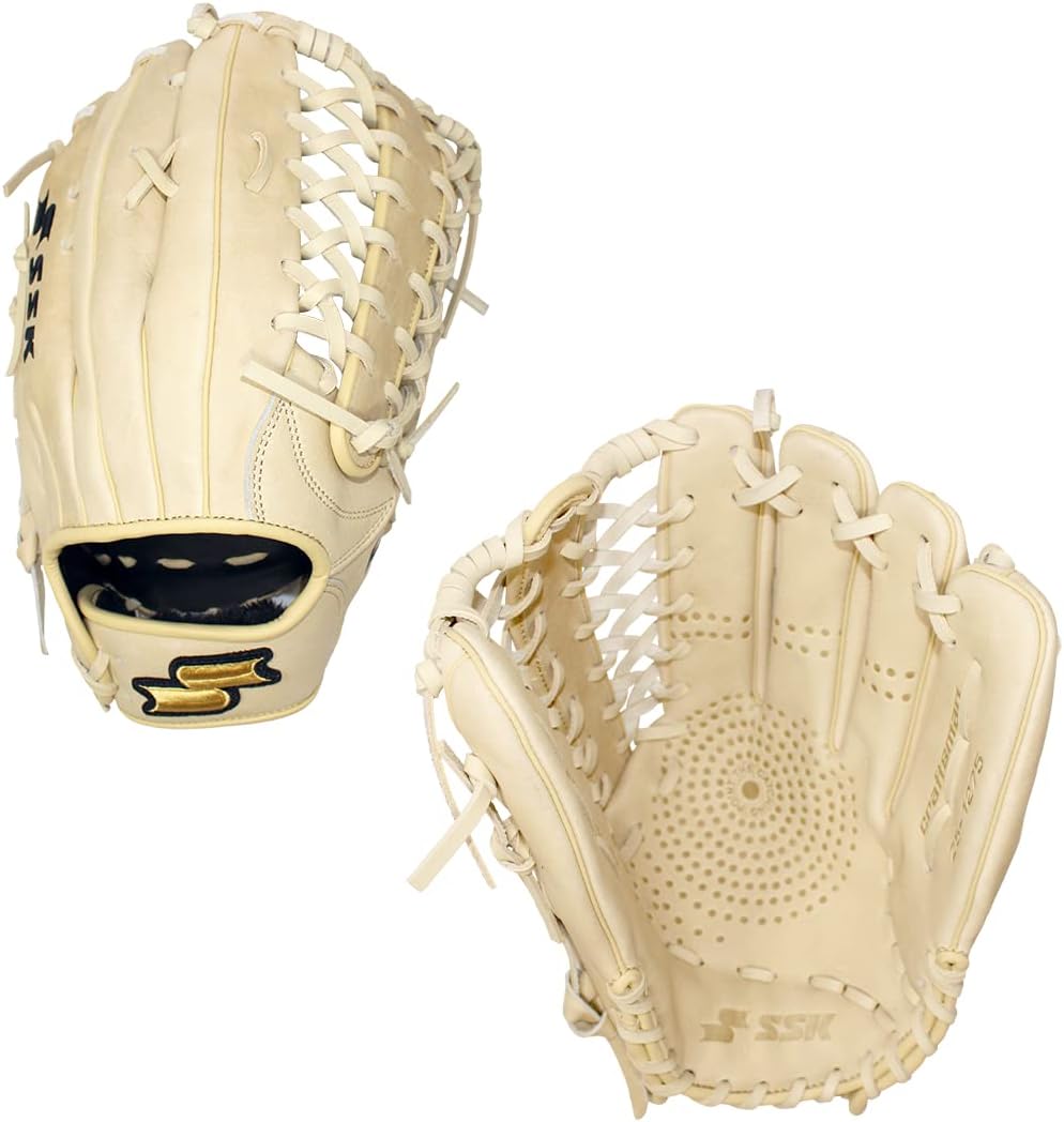 SSK Z5 Craftsman Outfield Baseball Glove – Deep Pocket 12.25' - 12.5' - 12.75' – Right & Left Hand Throw