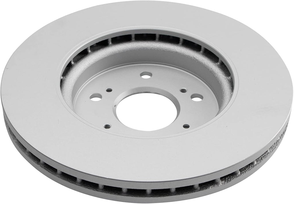 TRQ Front Ceramic Brake Pad and Rotor Set Coated Compatible with 07-12 Acura RDX 07-11 Honda CR-V 10-11 Honda Accord Crosstour 12 Crosstour