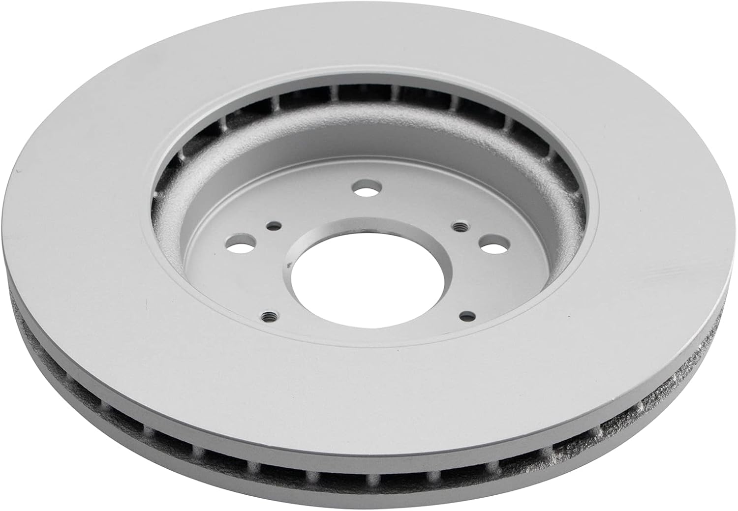 TRQ Front Ceramic Brake Pad and Rotor Set Coated Compatible with 07-12 Acura RDX 07-11 Honda CR-V 10-11 Honda Accord Crosstour 12 Crosstour