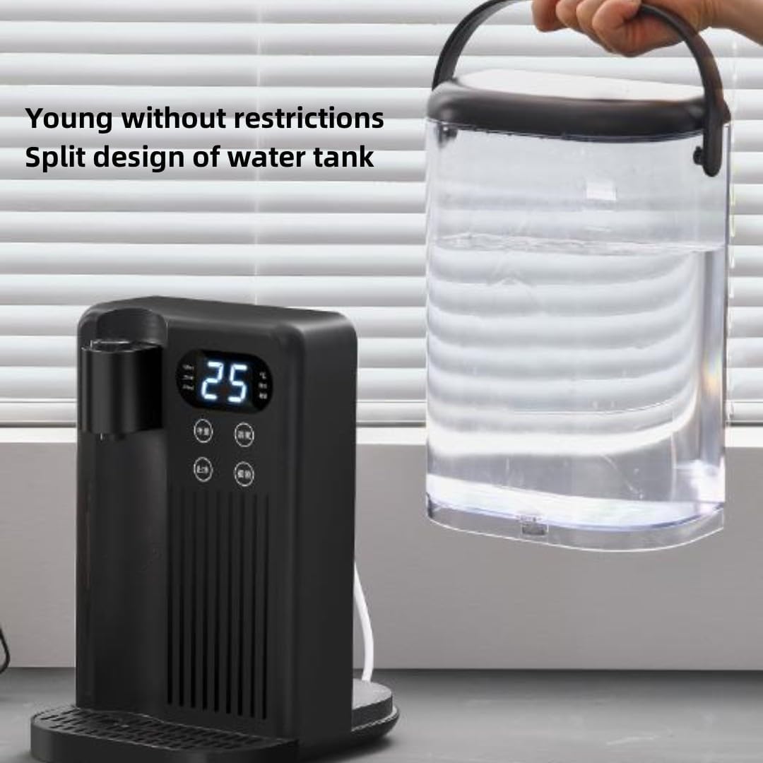 Versatile Hot Water Dispenser，Boil Water for Any Purpose， Enjoy Instant Hot Beverages，Stylish and Efficient Hot Water Dispenser，Perfect for Home or Office (White)