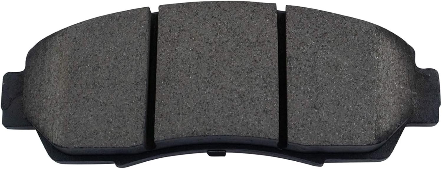 TRQ Front Brake Pad and Rotor Set Ceramic Coated Vented Rotors Compatible with 2011-2014 Honda Odyssey