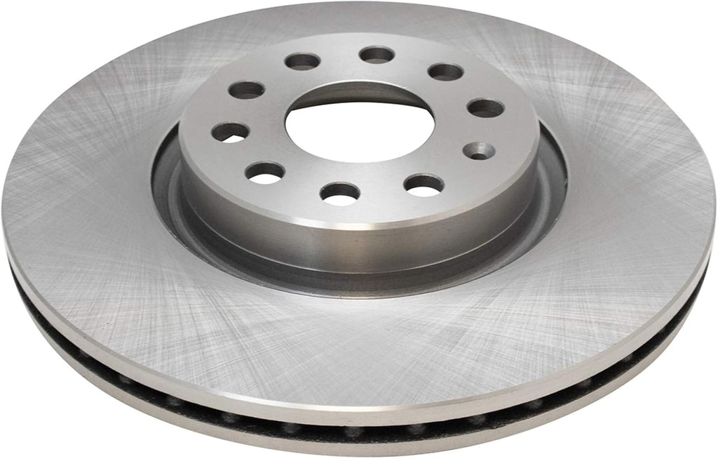 TRQ Front and Rear Brake Pad and Rotor Set Ceramic Vented Solid Rotors Compatible with 2012-2015 Volkswagen Passat