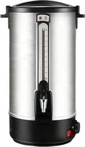 Stainless Steel Large Capacity Commercial Office Kitchen Hot Water Dispense Boiler Instant Boiling Machine Heater Electric Kettle Temperature Control 35L