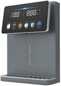 Wall-Mounted Mains Fed Unit Water Dispenser, Automatic Kitchen Cold Despenser with Safety Children's Lock, Hot Water 20L/h, for House Hold/Office(Gray)