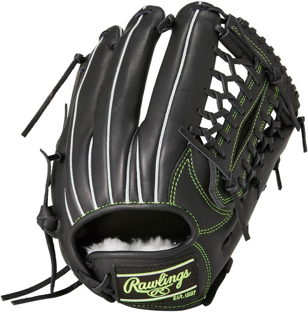 Rawlings Baseball Glove Soft Adult Soft HOH PRO EXCEL Elite GR5HEEN650 Black [All Round] Size 11.75 *Right Throwing (Left Handed)