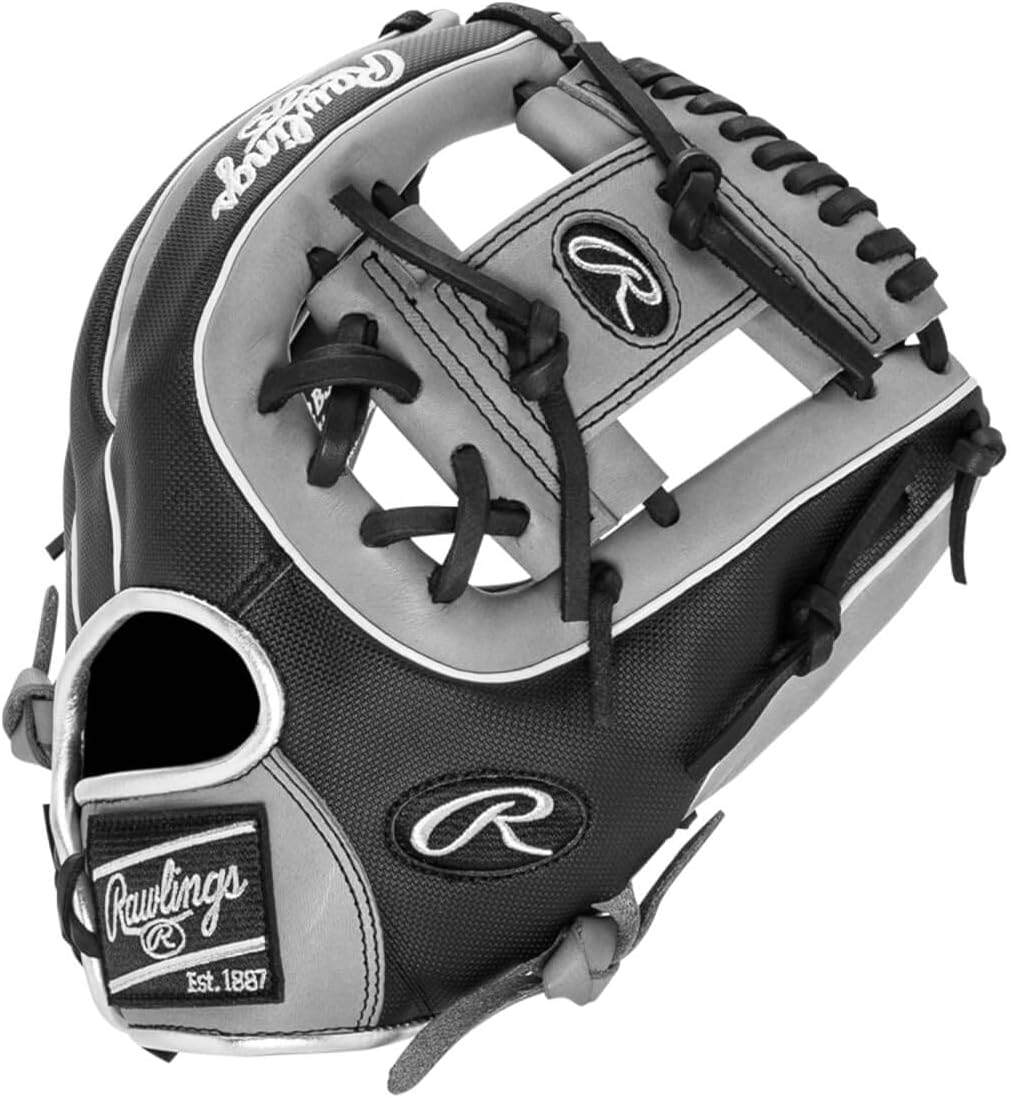 Rawlings Gamer XLE Speed Shell Series Baseball Infield | Catcher | Utility Glove | Mitt | Travel | Youth | 11.5' | 12.25' | 32.5' | Black | Grey | Right | Left