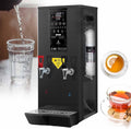 Commercial Water Boiler Dispenser, Stainless Steel Automatic Boiling Water Machine, 45 L Large Capacity Hot Water Dispenser, with Display, for Tea Coffee,Black