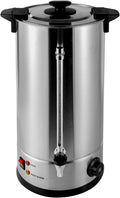 25L Hot Water Dispenser, Electric Hot Water Boiler Stainless Steel Tea Urn Coffee Boiler Water Boiler, Electric Kettle Temperature Control With Practical Faucet for Hot Drinks