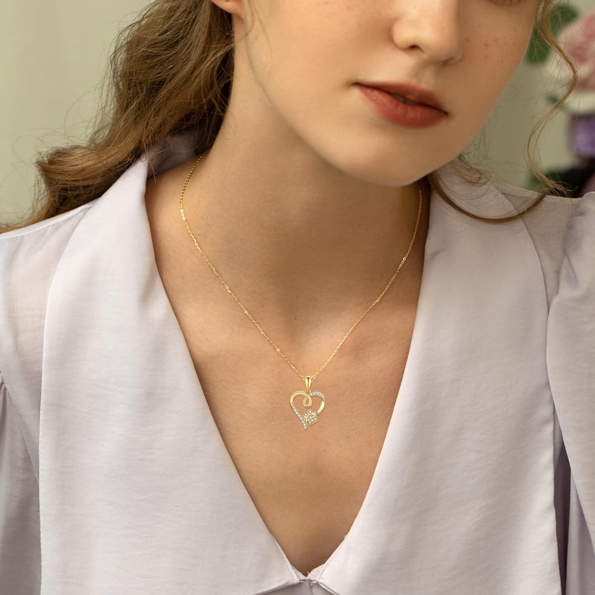 KECHO Christmas Gifts 14k Solid Gold Animals Necklace for Women Giraffe Bee Elephant Ladybug Koala Axolotl Horse Unicorn Cat Necklaces Pendant Jewelry Mothers Day Birthday for Mom Wife Friends