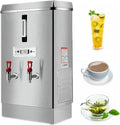 25 Liters Commercial Stainless Coffee Maker，6.6 Gallon Coffee Maker，1.4 KW Electric Hot Water Dispenser For Parties，Easy Cleaning，Double Layer Insulation