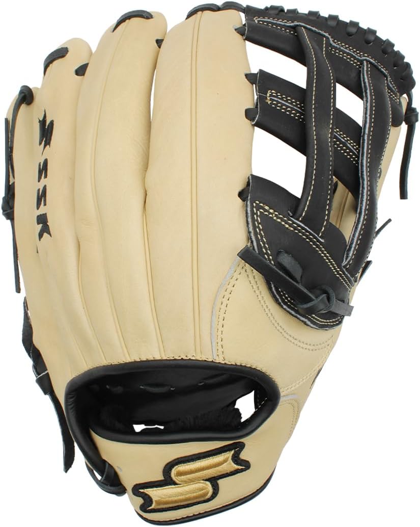 SSK Z5 Craftsman Outfield Baseball Glove – Deep Pocket 12.25' - 12.5' - 12.75' – Right & Left Hand Throw