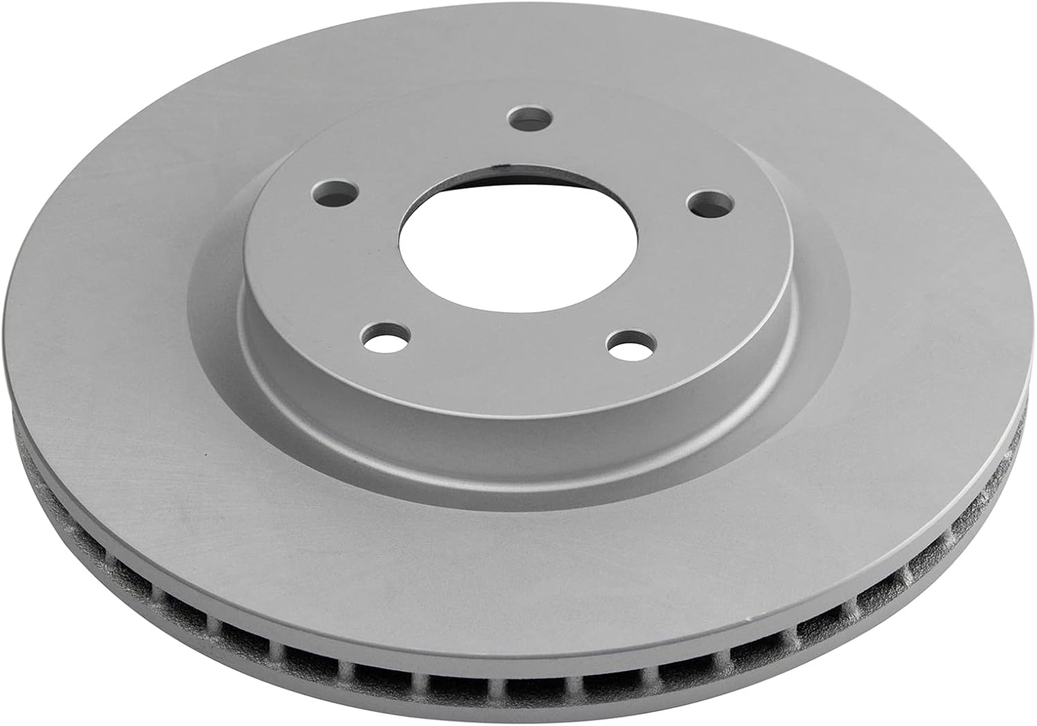 TRQ Front Brake Pad and Rotor Set Ceramic Coated Rotors Compatible with 2008-2013 Nissan Rogue 2014-2015 Rogue Select 2007-2008 Sentra