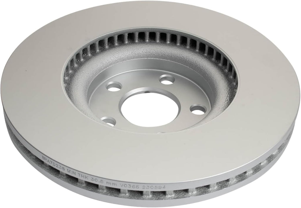 TRQ Front Brake Pad and Rotor Set Ceramic G Coated Rotors Compatible with 2015-2020 Ford Edge