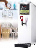 Auto Fill Water Boiler, Commercial Hot Water Dispenser Boiler, With Water Connection & Drip Tray, Adjustable Temperature, For Kitchen Restaurant, Factory Floor,Silver