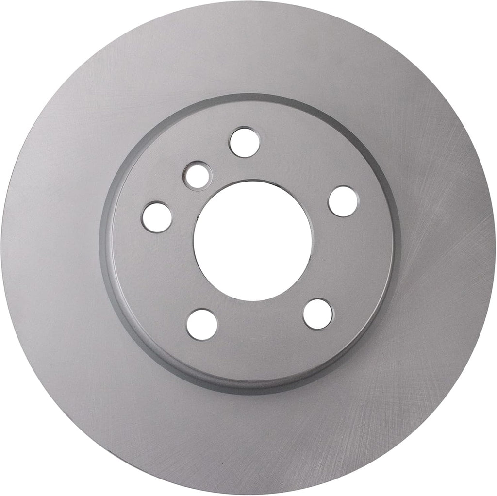TRQ Front Brake Pad and Rotor Set Ceramic G Coated Vented Rotors Compatible with 2014-2019 Mini Cooper 2016-2018 Cooper Clubman