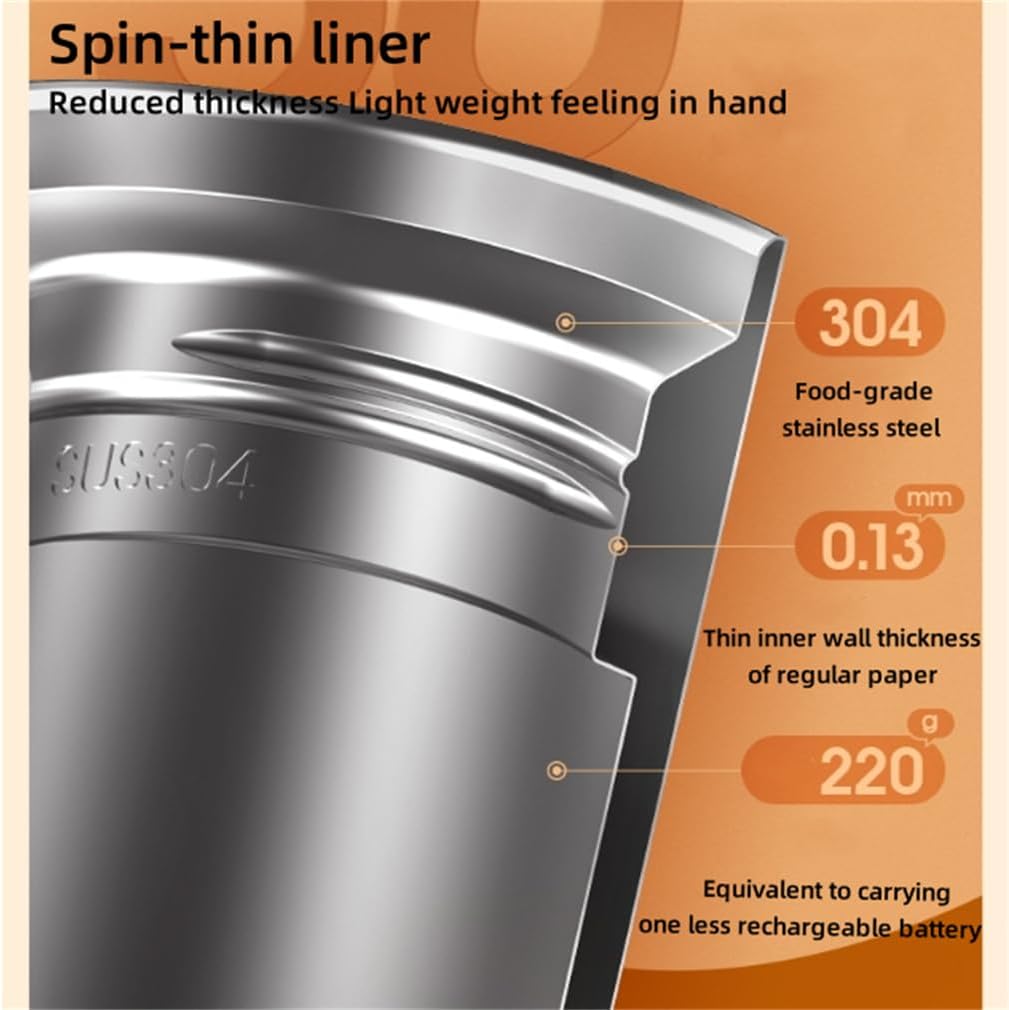 300Ml Small Travel Portable Electric Kettle, Personal Hot Water Boiler 304 Stainless Steel, Nano Heat Pipe Automatic Adjustment of Boiling Point for Travel