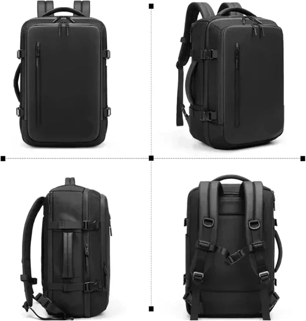 Vacuum Bags For Travel Backpack For Men Compression Waterproof 16 Inch Laptop Business Bag Expandable Luggage