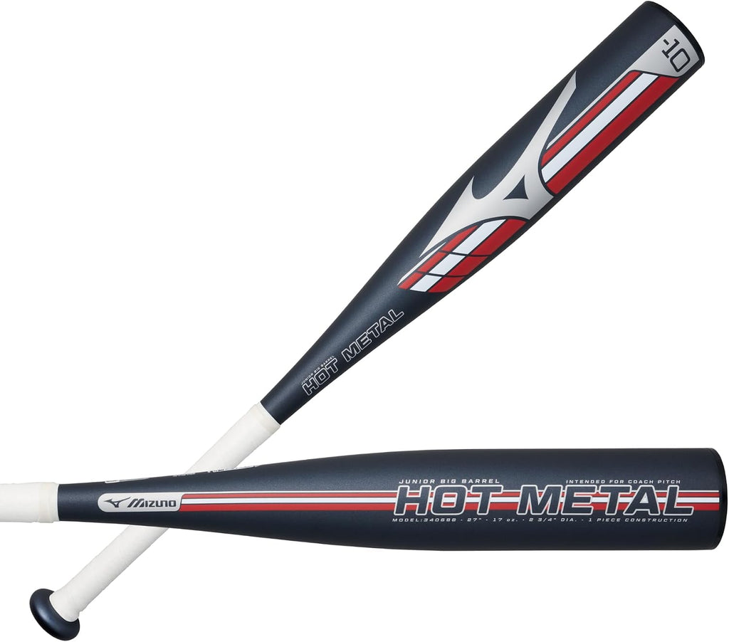 Mizuno Boys HOT Metal - Youth USA Baseball Bat