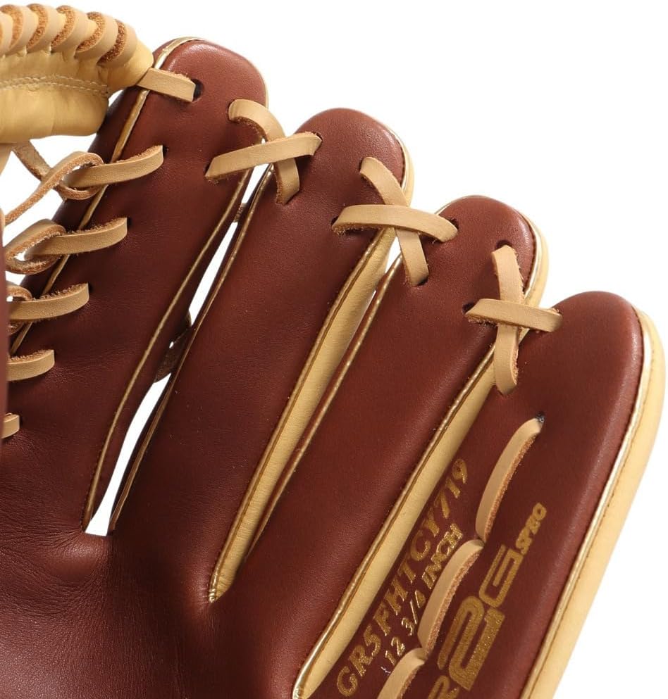 Rawlings Baseball Glove Soft Hyper TECH Color SYNC GR5FHTCY719 Outfielder Brown/Camel 12.75' *for Right Throwing