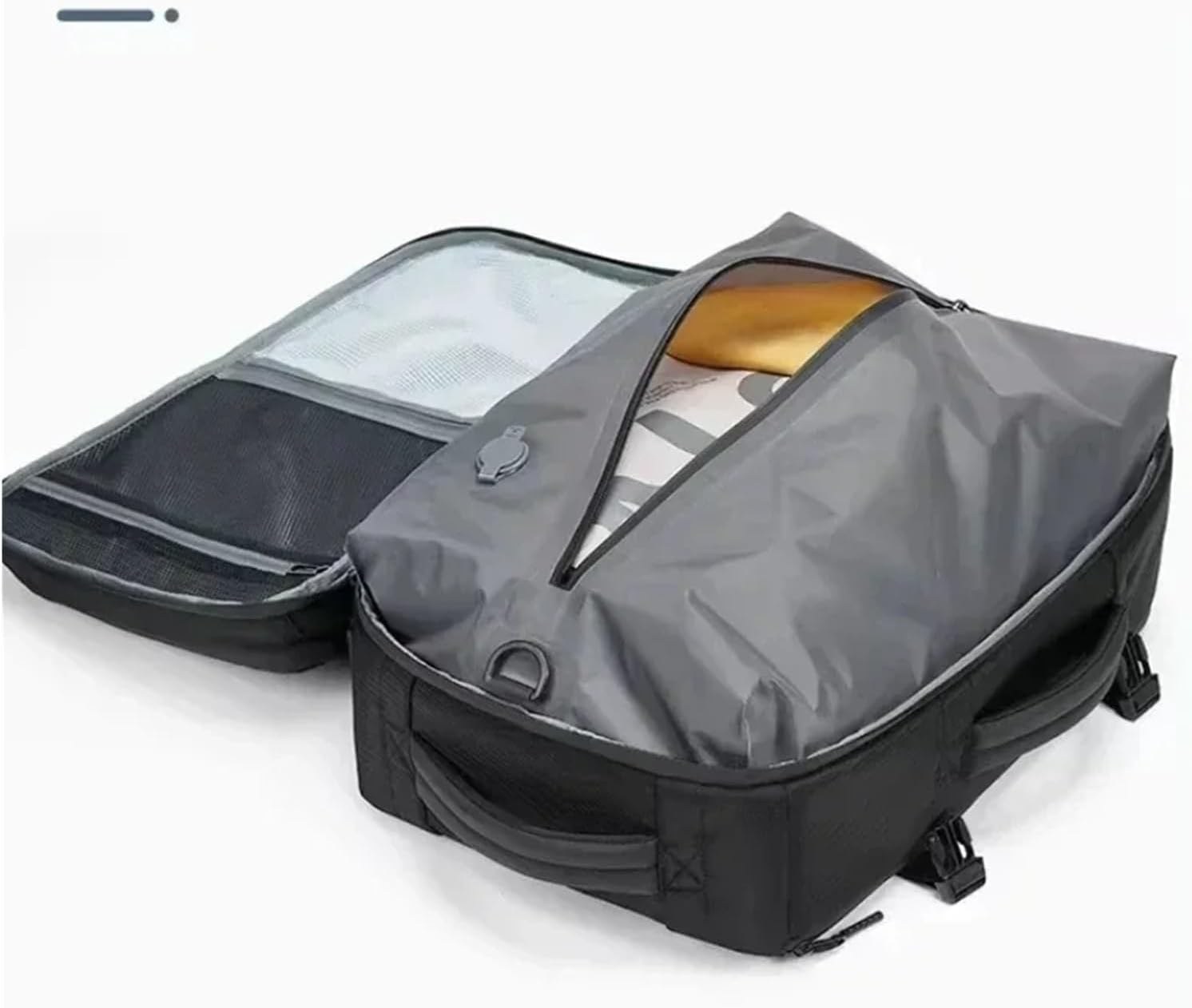 Vacuum Bags For Travel Backpack For Men Compression Waterproof 16 Inch Laptop Business Bag Expandable Luggage