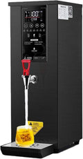 Commercial Instant Water Dispenser, 3000 w Desktop Electric Hot Water Boiler, 60°C to 100°C Adjustable, Automatic Hot Water Pot Digital Control Panel/Auto Temperature Control Black