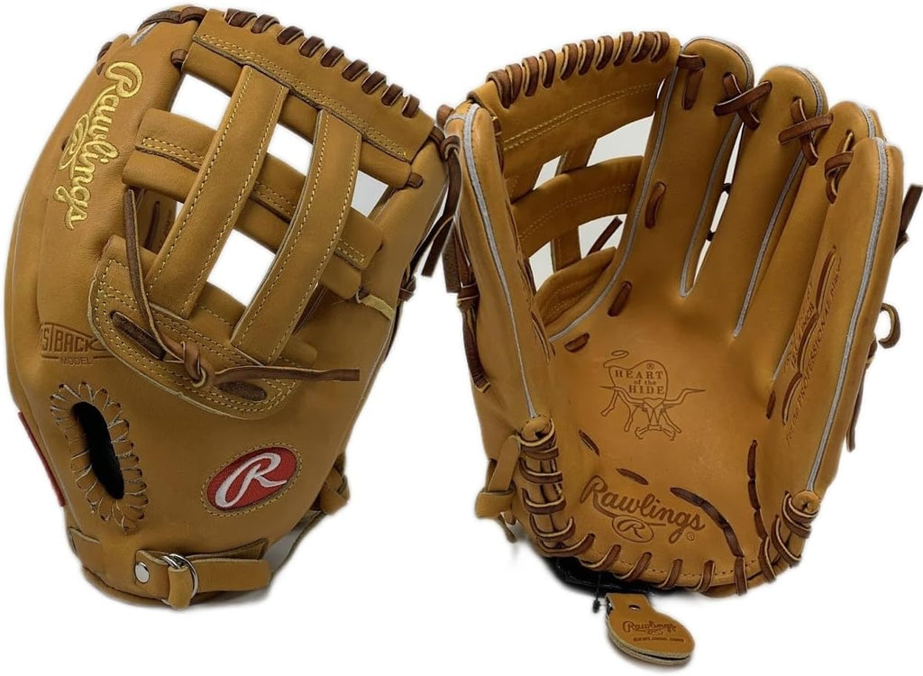 Rawlings Heart of The Hide PRO27HF Baseball Glove 12.75 Inch Pro Stiff Tan Right Hand Throw Standard Fit