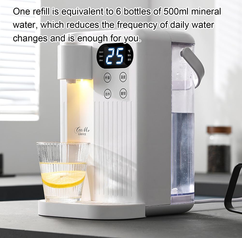 Instant Hot Water Dispenser, Electric Kettles Countertop Hot Water Dispenser Instant Countertop Water System for Quick Heating Hot Water Boiler,G
